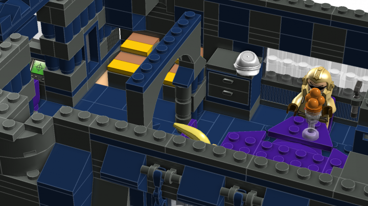 LEGO MOC - In a galaxy far, far away... - General's warship 'Eagle-owl'