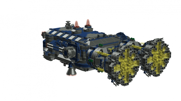 LEGO MOC - In a galaxy far, far away... - General's warship 'Eagle-owl'