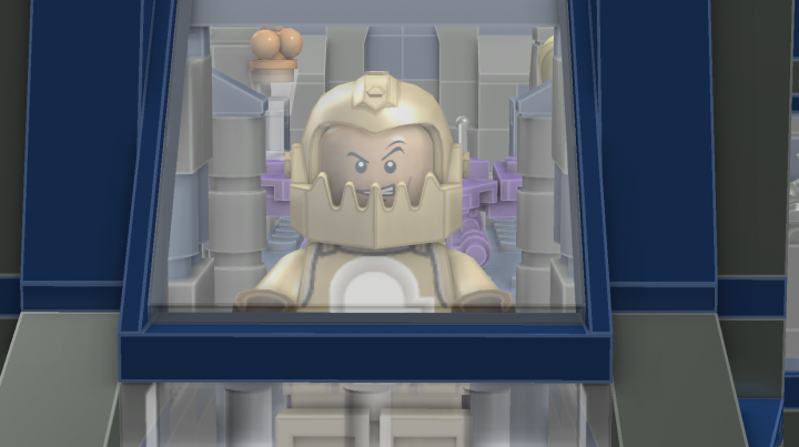 LEGO MOC - In a galaxy far, far away... - General's warship 'Eagle-owl'