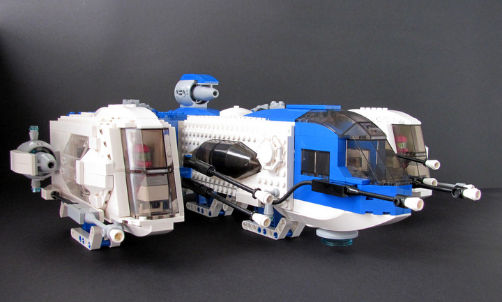 LEGO MOC - In a galaxy far, far away... - Trident Prime