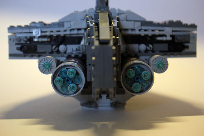 LEGO MOC - In a galaxy far, far away... - Acclamator I-class assault ship