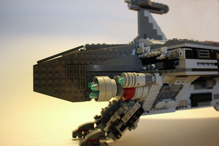 LEGO MOC - In a galaxy far, far away... - Acclamator I-class assault ship