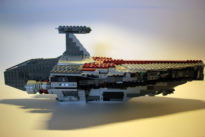 LEGO MOC - In a galaxy far, far away... - Acclamator I-class assault ship