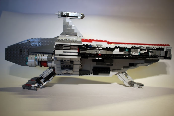 LEGO MOC - In a galaxy far, far away... - Acclamator I-class assault ship