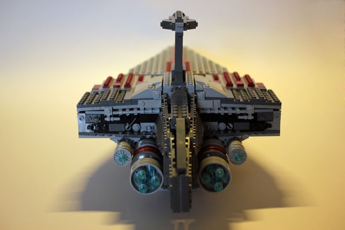 LEGO MOC - In a galaxy far, far away... - Acclamator I-class assault ship