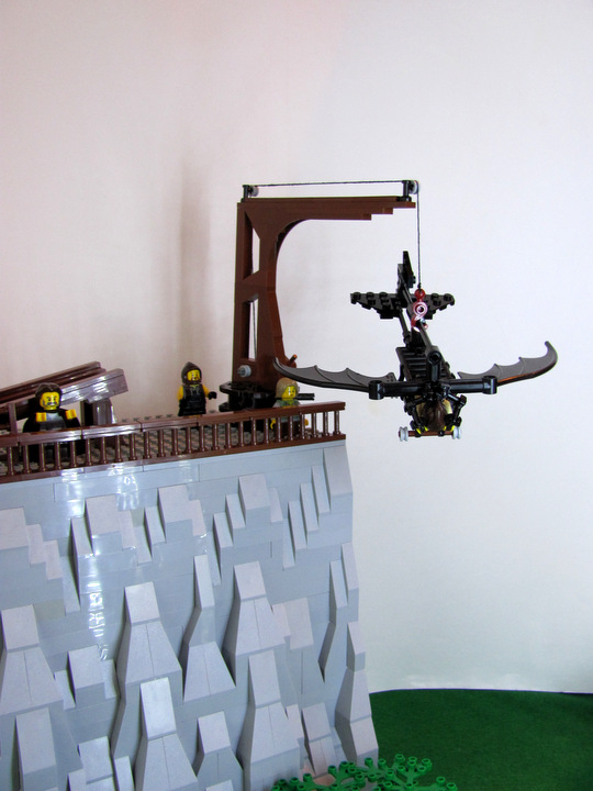 LEGO MOC - Because we can! - Leonardo da Vinci plane: 'Я не буду бояться!'