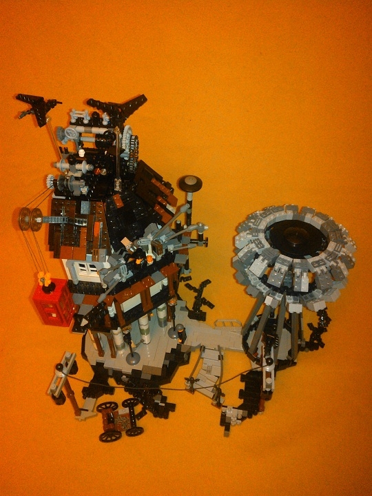 LEGO MOC - Because we can! - Wireless Electricity: эксперимент со вспышкой