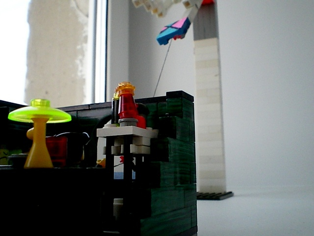 LEGO MOC - Because we can! - 'Воздушный змей Бенджамина Франклина': Змей воздушный высоко летит...