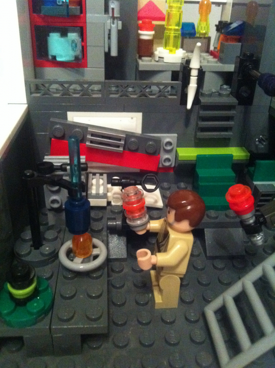 LEGO MOC - Because we can! - Thomas Edison's Laboratory. Invention of electric light bulb