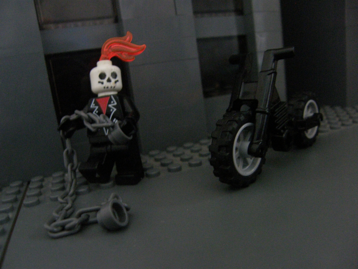 LEGO MOC - Heroes and villians - Ghost Rider
