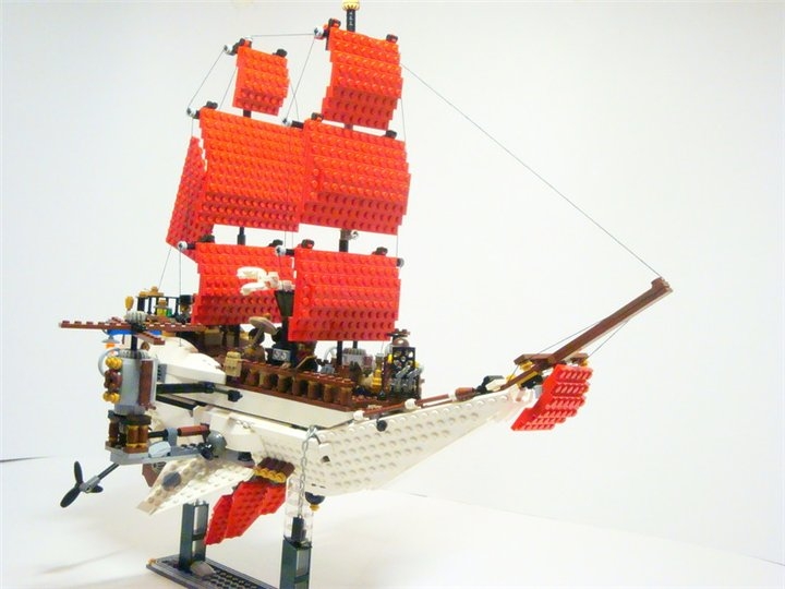 LEGO MOC - Steampunk Machine - Steampunk styled 'Scarlet Sails': Первое фото