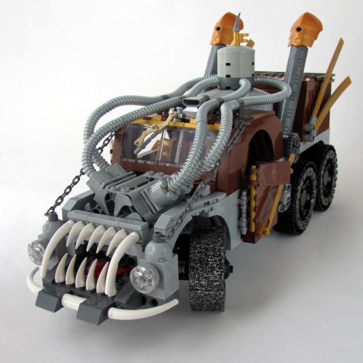 LEGO MOC - Steampunk Machine - Excalibur: <br><i>- Excellent colors! Noble bronze & yew.</i><br>