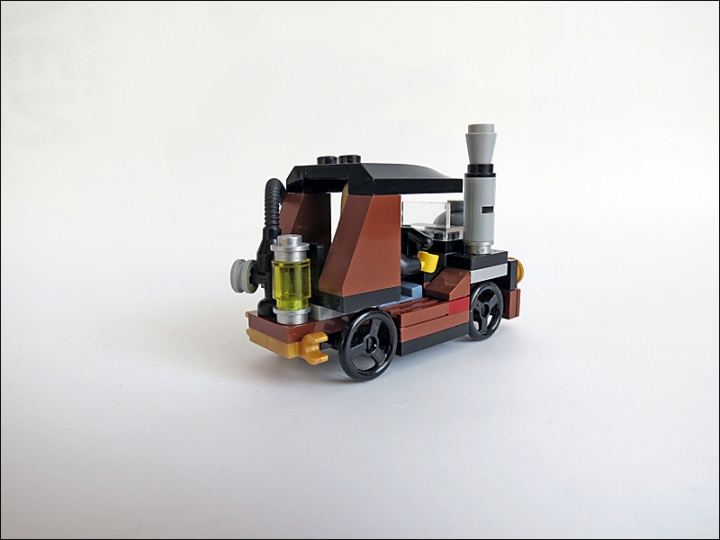 LEGO MOC - Steampunk Machine - Car 3177 SteamPunk Edition :): Резервный бачок с маслицем :)