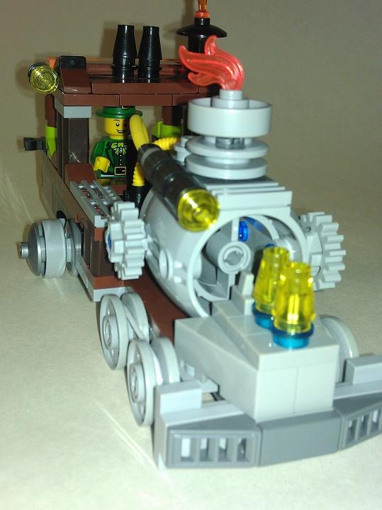 LEGO MOC - Steampunk Machine - Полярный экспресс