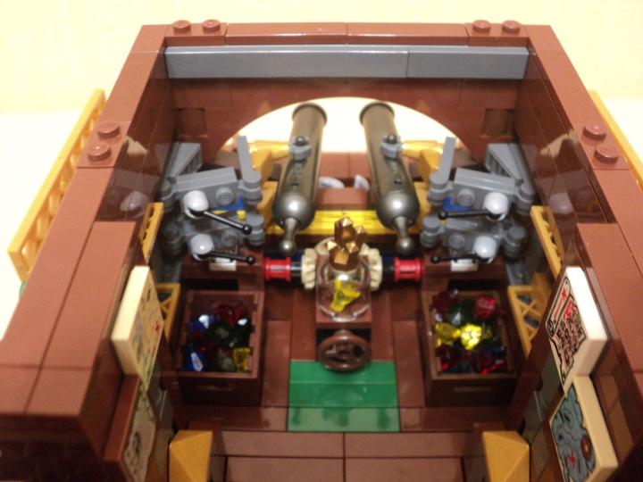 LEGO MOC - Steampunk Machine - Вездеход-сборщик алмазов