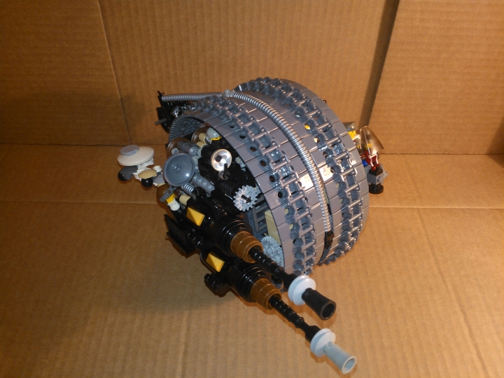 LEGO MOC - Steampunk Machine - Shock self-propelled gun