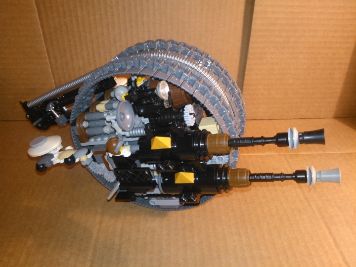 LEGO MOC - Steampunk Machine - Shock self-propelled gun