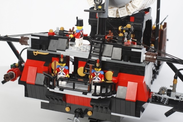 LEGO MOC - Steampunk Machine - FS-041m: корма покрупнее
