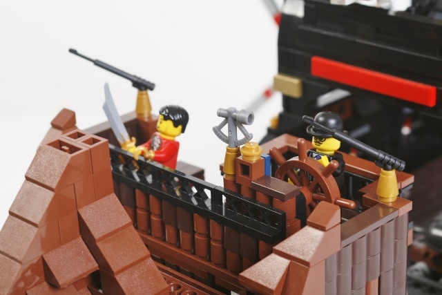 LEGO MOC - Steampunk Machine - FS-041m: Капитанский мостик