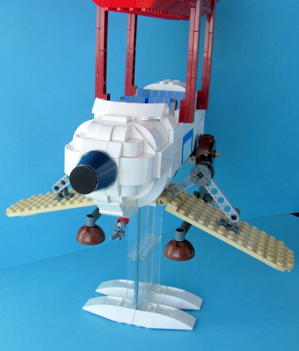 LEGO MOC - Mini-contest 'Zeppelin Battle' - Rescue Rangers