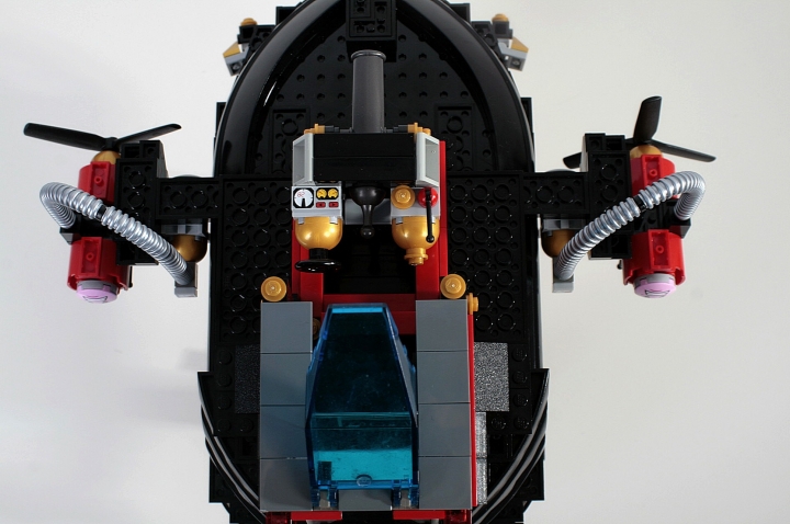 LEGO MOC - Mini-contest 'Zeppelin Battle' - Needle: Дирижабль пролетает под нами!
