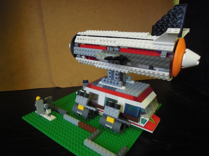 LEGO MOC - Mini-contest 'Zeppelin Battle' - Flying Bus