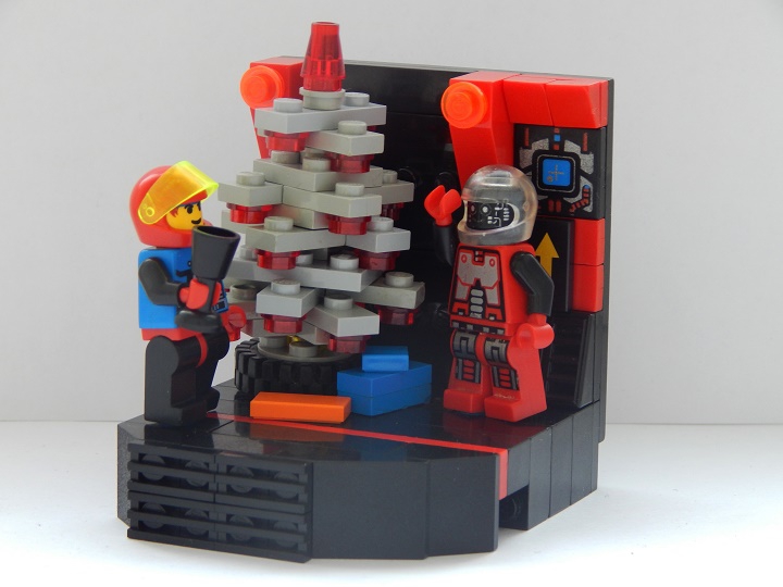 LEGO MOC - New Year's Brick 2014 - New Year in Spyrius