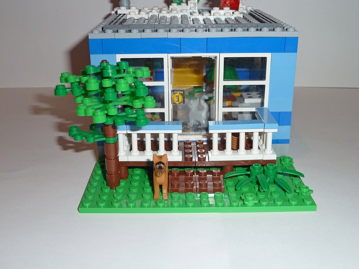 LEGO MOC - New Year's Brick 2014 - Зимой и летом: Летняя терраса