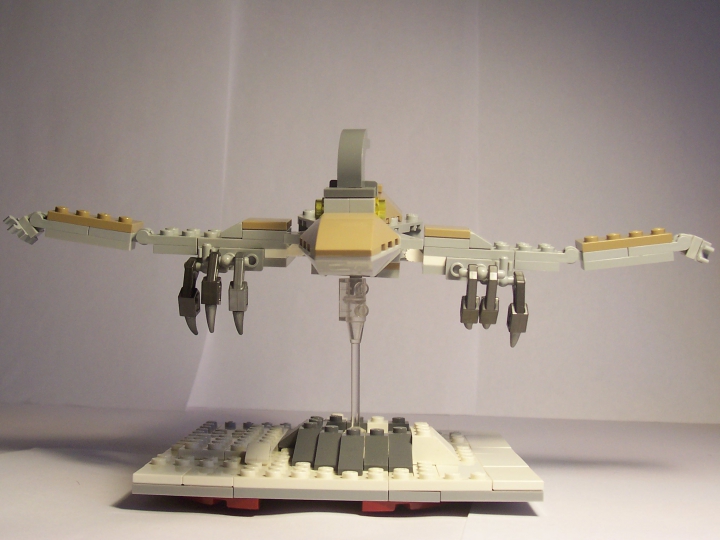 LEGO MOC - 16x16: Animals - Pterosaur: В полёте...