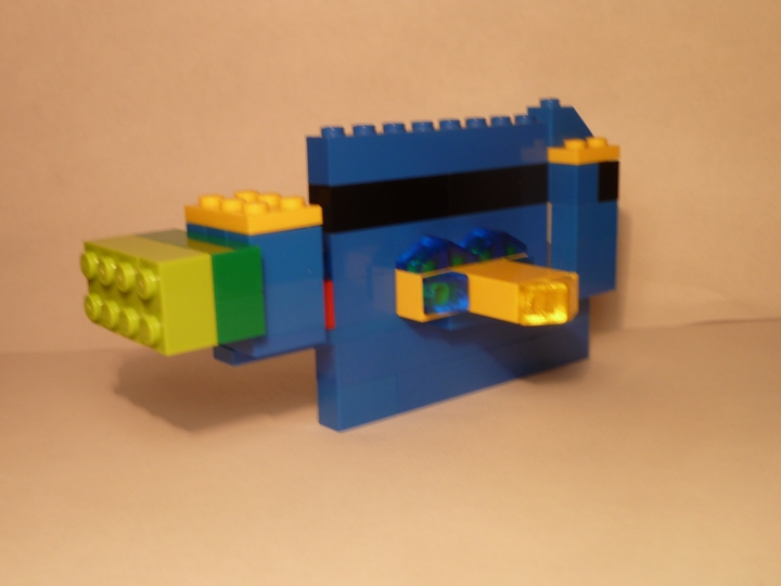 LEGO MOC - 16x16: Animals - Blue Fish