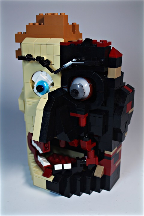 LEGO MOC - 16x16: Character - Two-Face Harvey