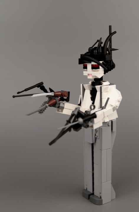 LEGO MOC - 16x16: Character - Edward Scissorhands
