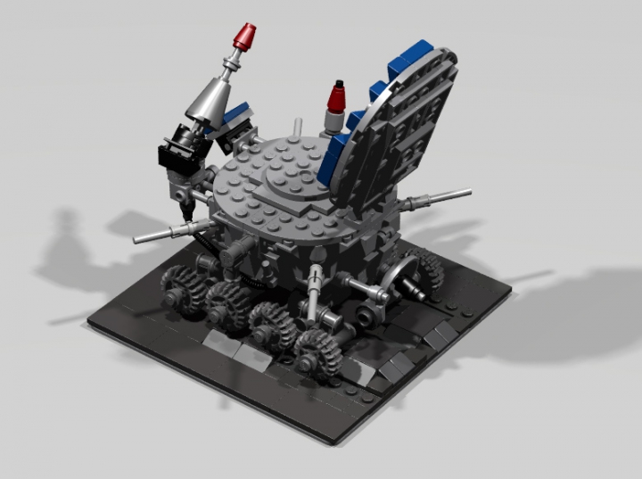 LEGO MOC - 16x16: Technics - Луноход-1 (Аппарат 8ЕЛ № 203)