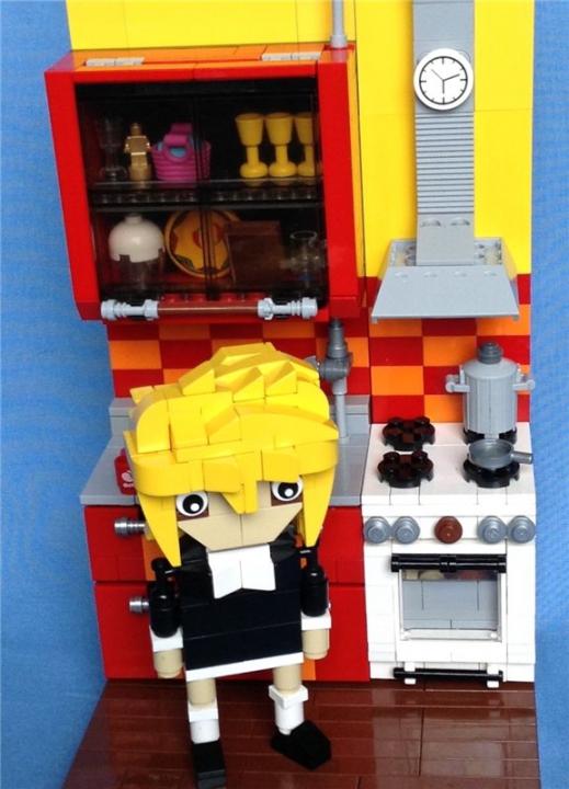 LEGO MOC - 16x16: Technics - Gas-stove