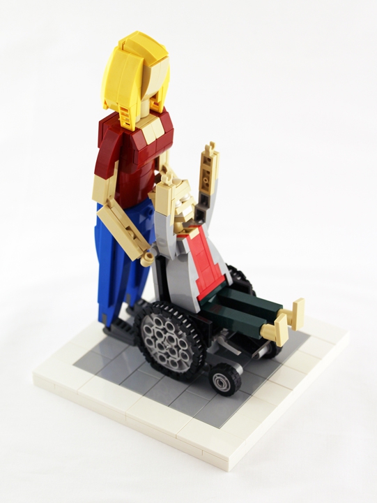 LEGO MOC - 16x16: Demotivator - Не хочешь жить?