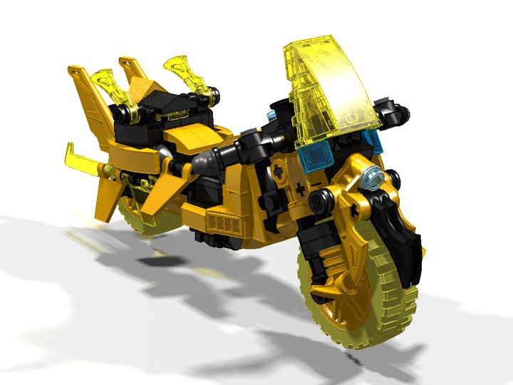 LEGO MOC - Mini-contest 'Lego Technic Motorcycles' - Motorcycle 'Wasp'
