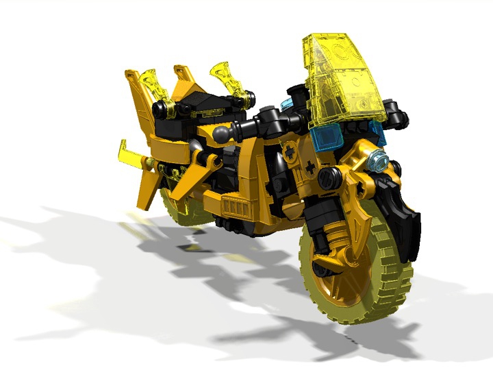 LEGO MOC - Mini-contest 'Lego Technic Motorcycles' - Motorcycle 'Wasp'