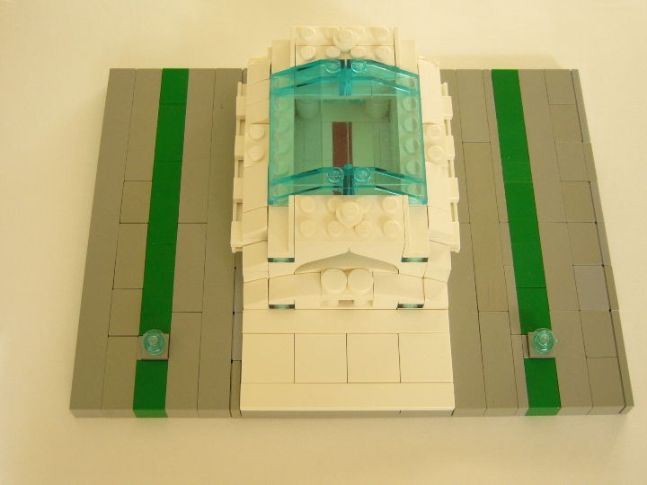 LEGO MOC - LEGO Architecture - Законодательная ассамблея объединенной космической корпорации: Ну и напоследок вид сверху 