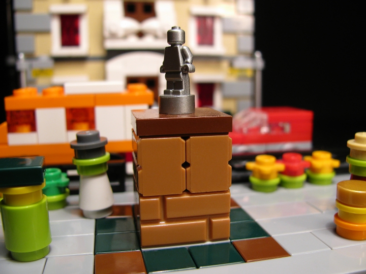 LEGO MOC - LEGO Architecture - Особняк, известной личности