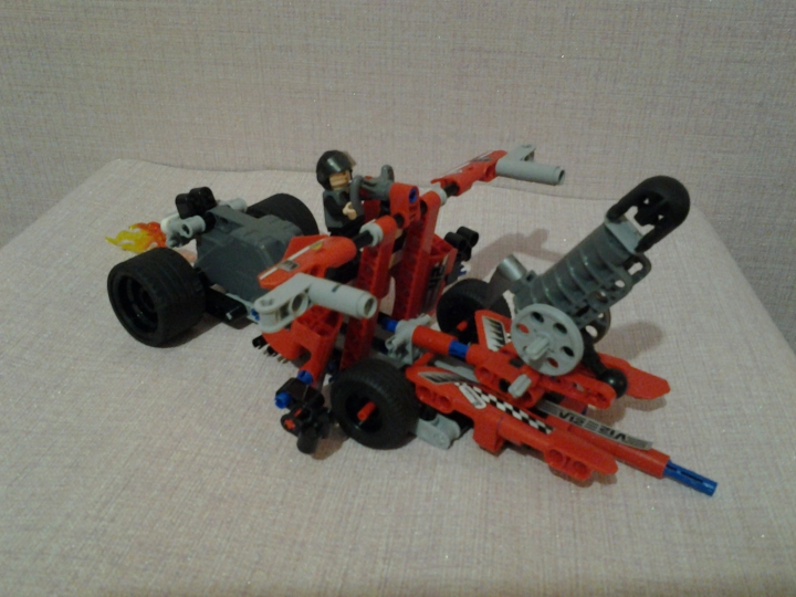 LEGO MOC - Technic-contest 'Car' - Гоночно-военный автомобиль