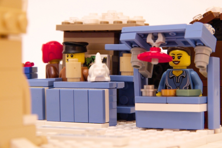 LEGO MOC - Конкурс «Советское кино» - Зареченский колхозный рынок