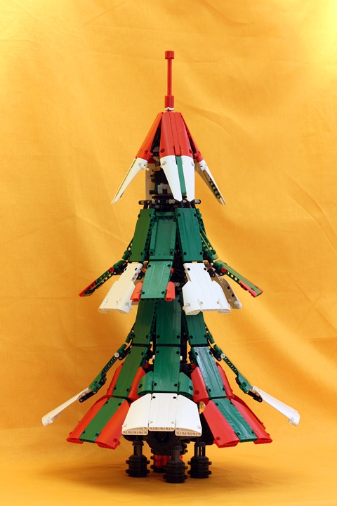 LEGO MOC - New Year's Brick 3015 - Космический корабль класса 'Ель'