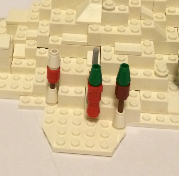 LEGO MOC - New Year's Brick 3015 - Отдел получения писем с других планет: Фейерверки остались такими-же.
