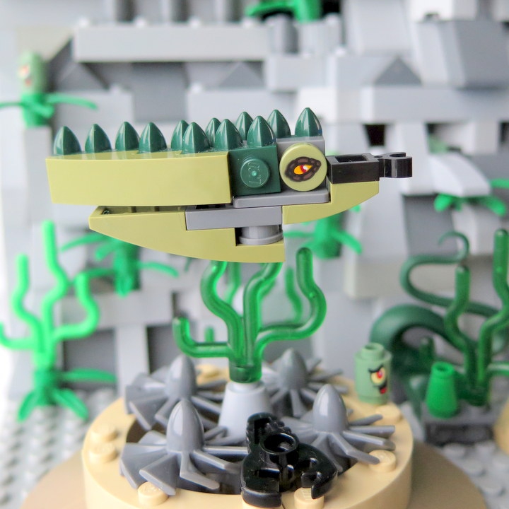 LEGO MOC - Jurassic World - Три стихии: Древняя каракатица
