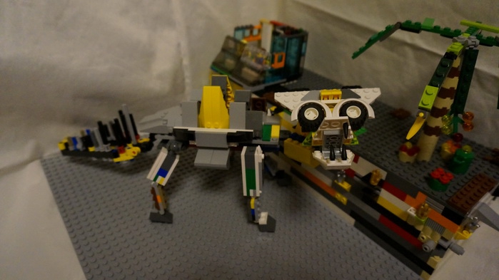LEGO MOC - Jurassic World - Путешественники во времени: Бесстрашный взгляд