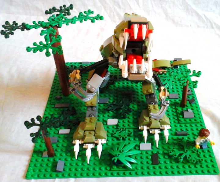 LEGO MOC - Jurassic World - Тирекс