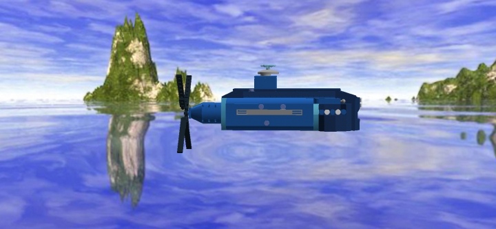 LEGO MOC - Submersibles - Моя фантазия: Вид справа.