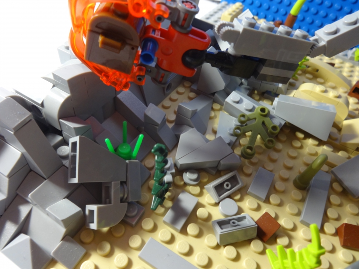 LEGO MOC - Submersibles -  Глубоководный исследовательский батискаф: И задание выполнено!