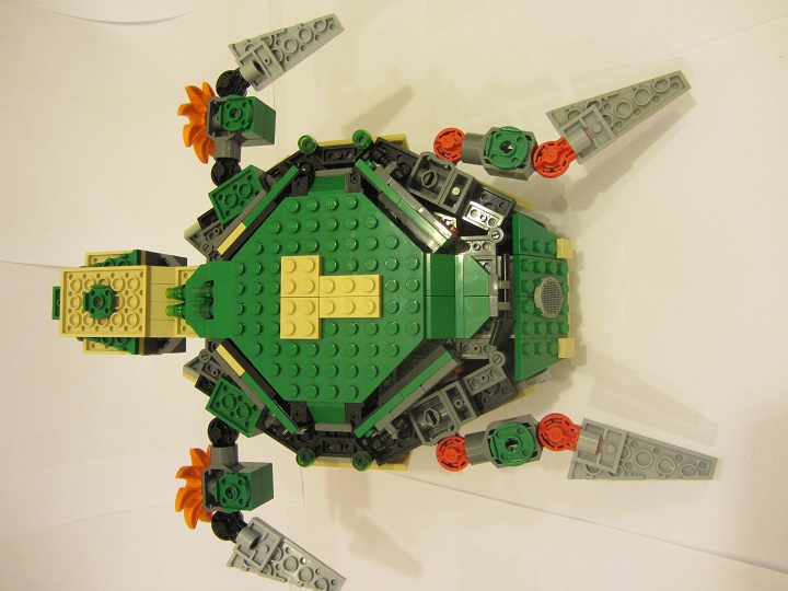 LEGO MOC - Submersibles - Тортилус: Пузо с логотипом.