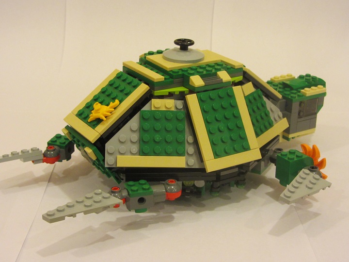 LEGO MOC - Submersibles - Тортилус: Общий вид 2\4